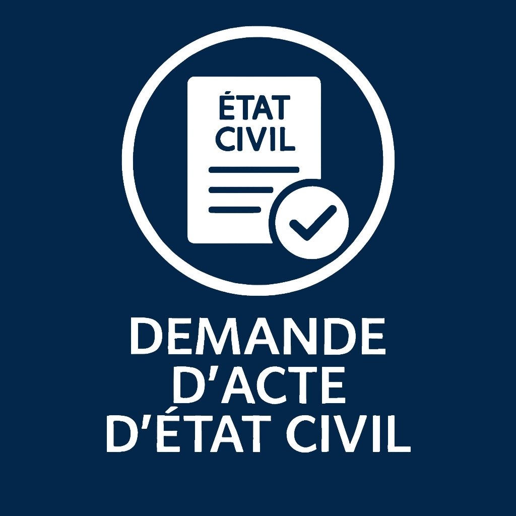Demande dact detat civil ofpra