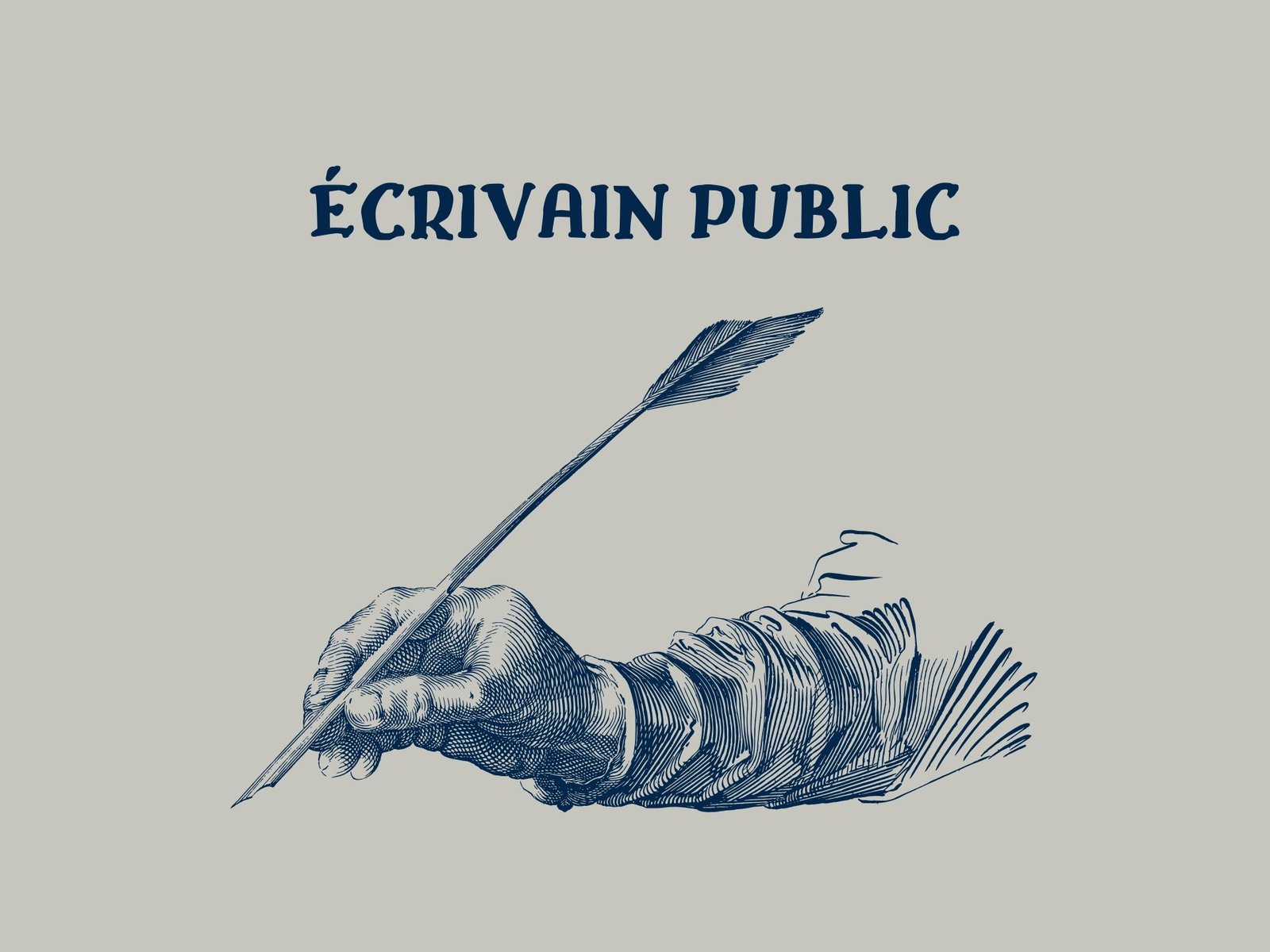 ECRIVAIN PUBLIC