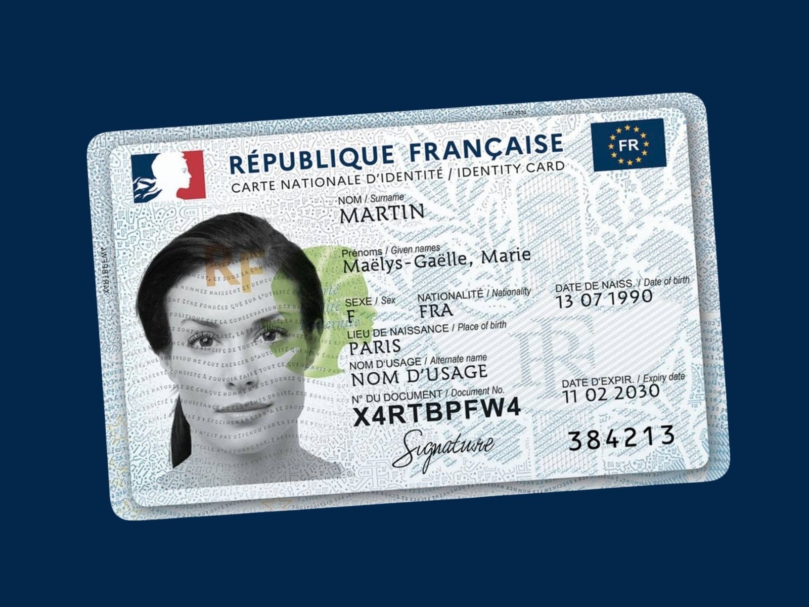 La nouvelle carte didentite biometrique lyon