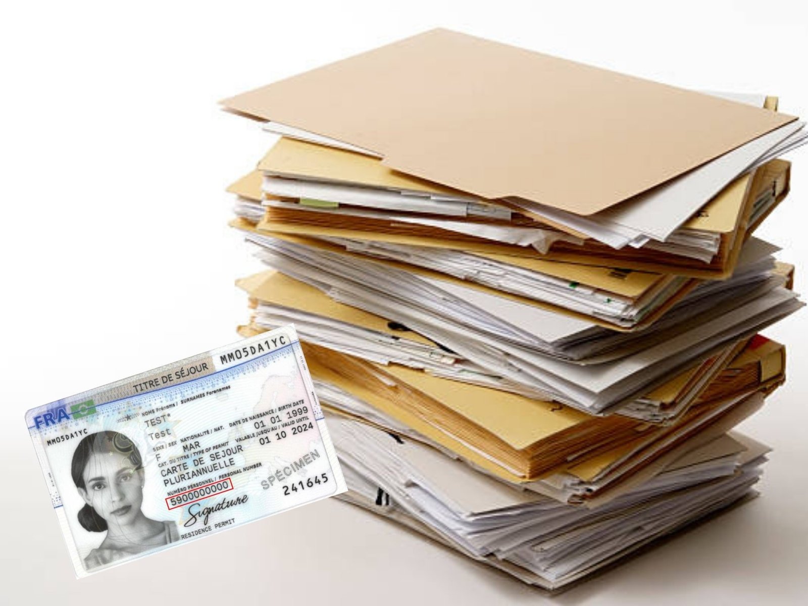 Verification de Dossier – Titre de Sejour