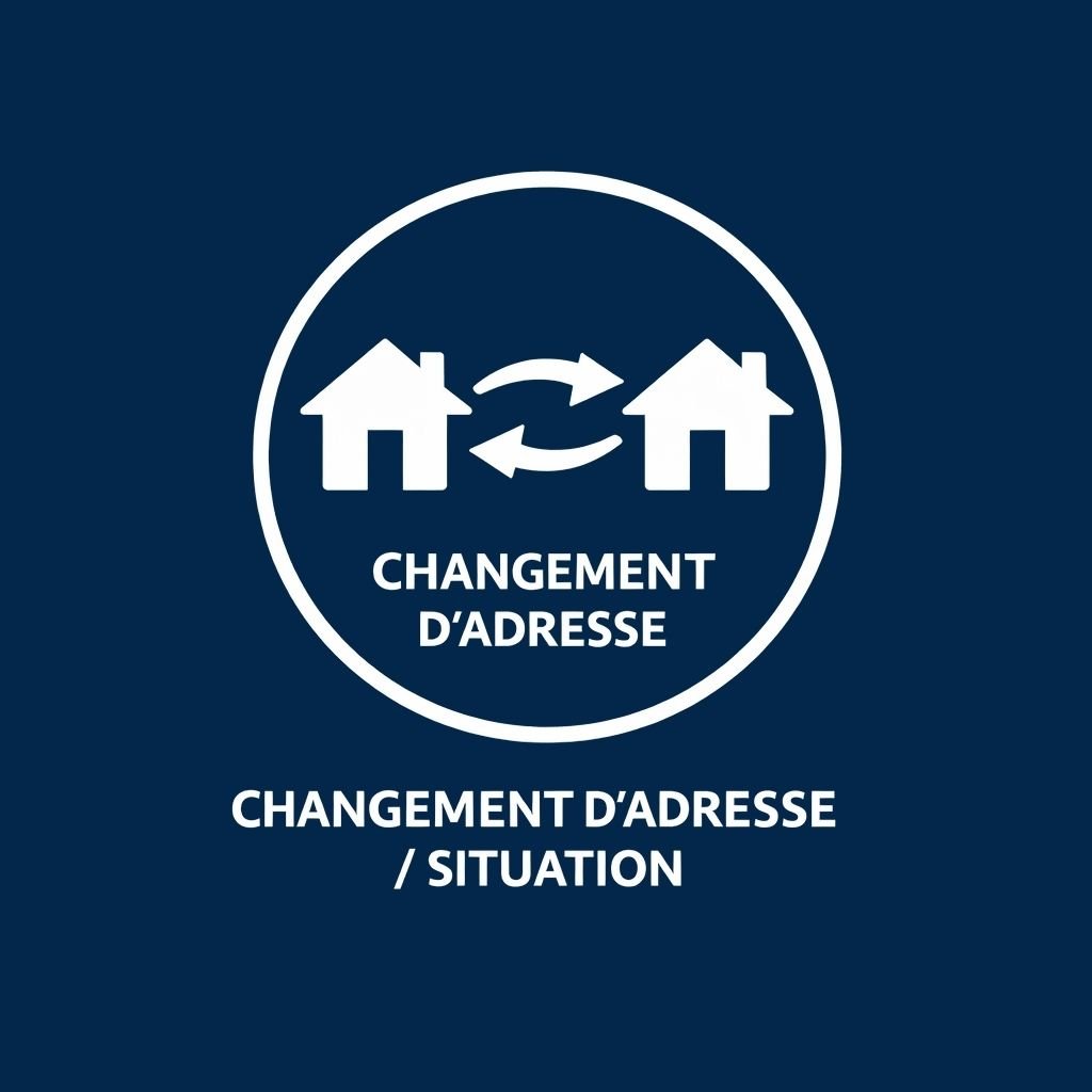 Changement dadresse situation